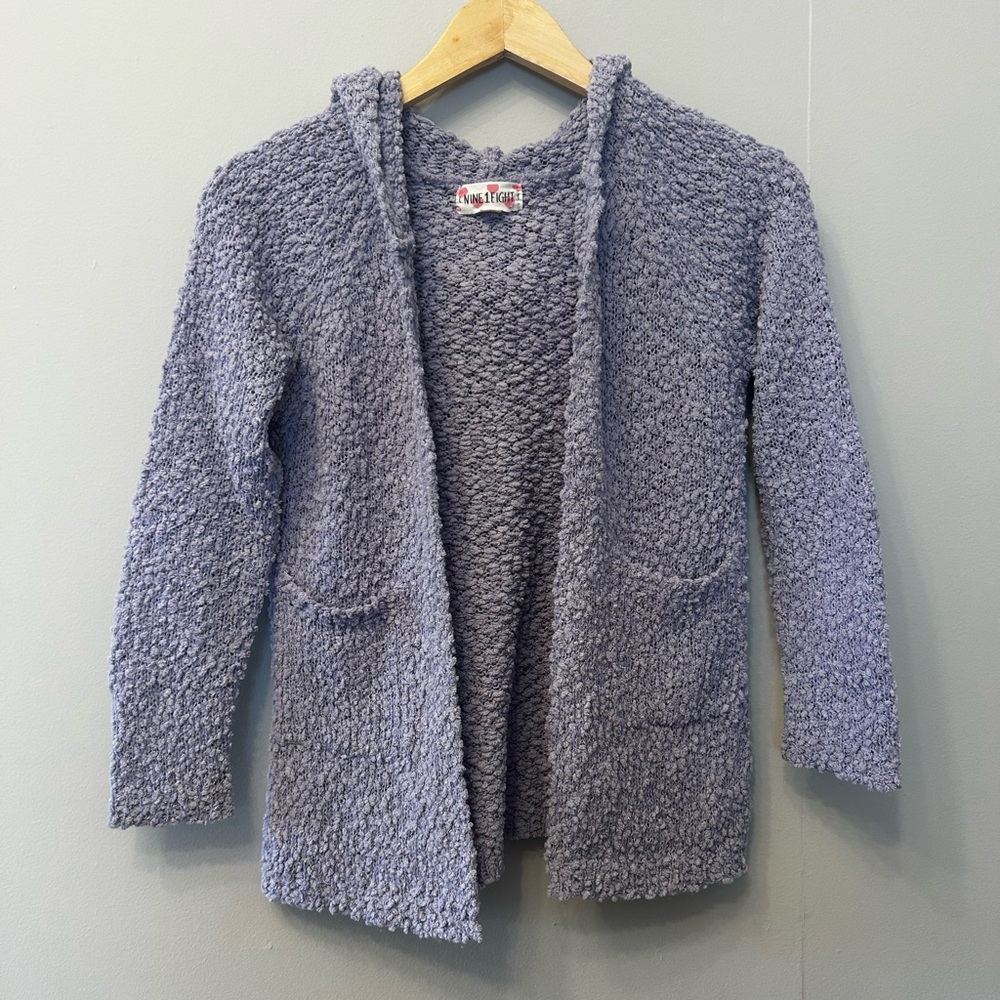 Cozy Kids Purple Sweater